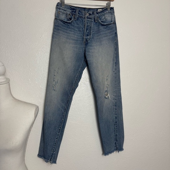 Levi's‎ High Rise White Oak Cone Denim - Picture 5 of 8